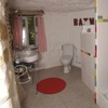 Salle de bain de la suite d'htes châteaux de la Loire